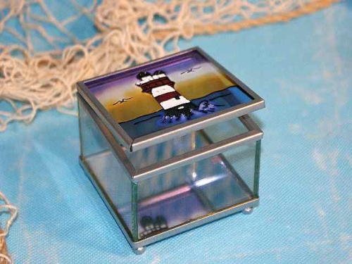Box aus Glas