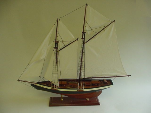 Segelschiff, ca. 84 x 74 cm