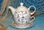 Tea for One ,,Indisch Blau", Porzellan